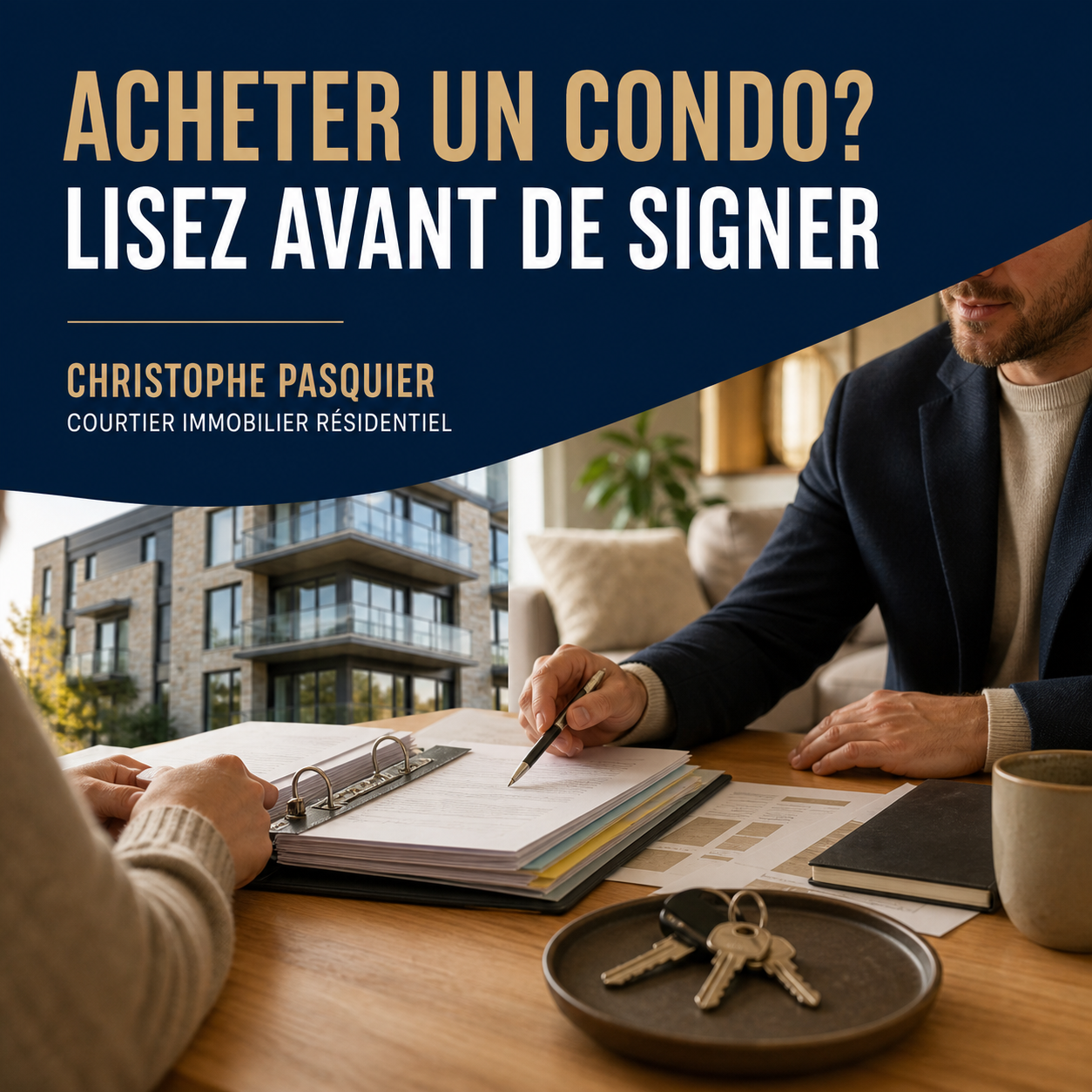 You are currently viewing Acheter un condo au Québec : les documents à vérifier avant de signer